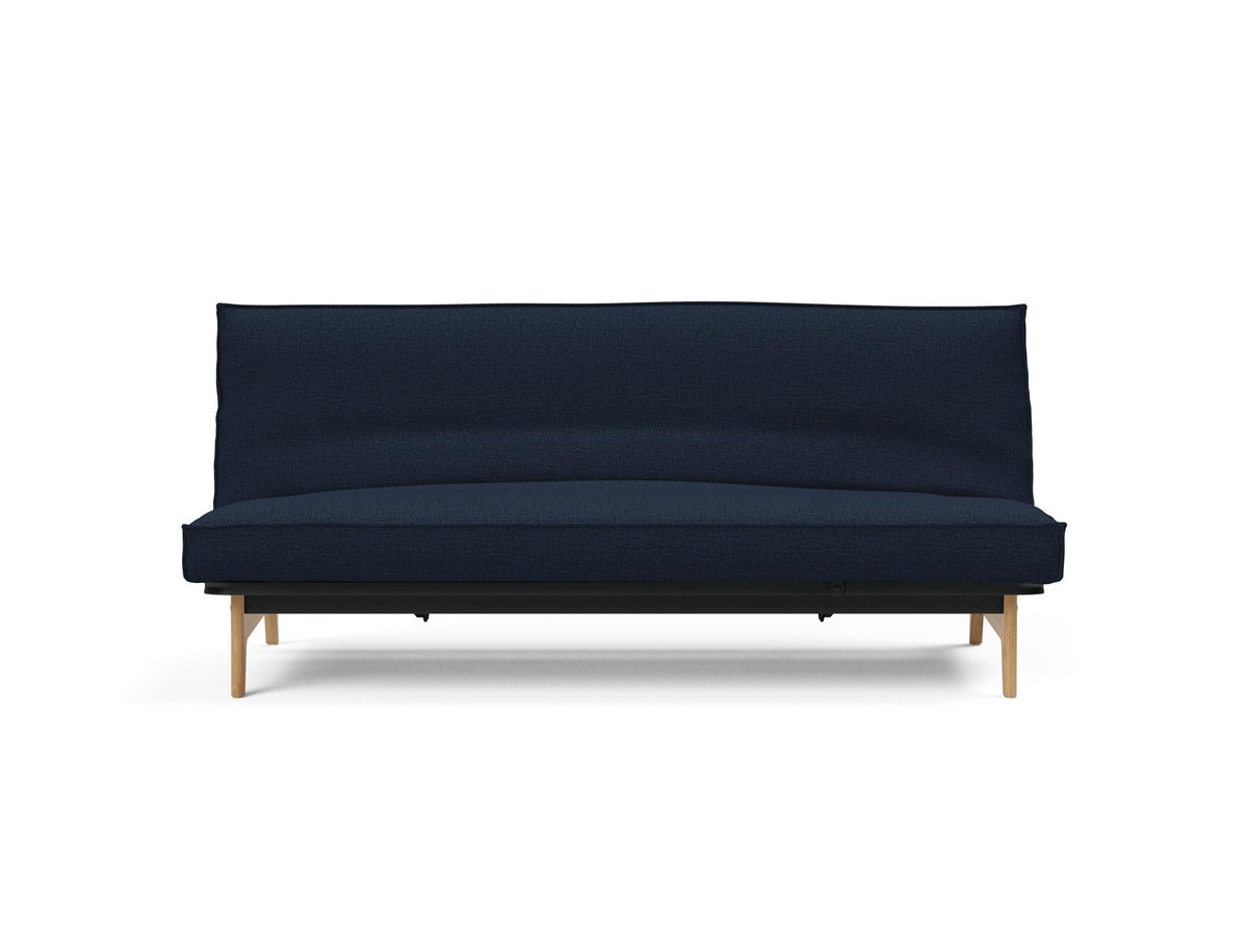 Aslak 120 Bettsofa Sharp Plus Cover Soft Spring in 528 Mixed Dance Blue präsentiert im Onlineshop von KAQTU Design AG. Bettsofa ist von Innovation Living