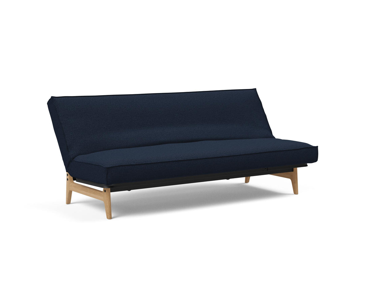 Aslak 120 Bettsofa Sharp Plus Cover Soft Spring in 528 Mixed Dance Blue präsentiert im Onlineshop von KAQTU Design AG. Bettsofa ist von Innovation Living
