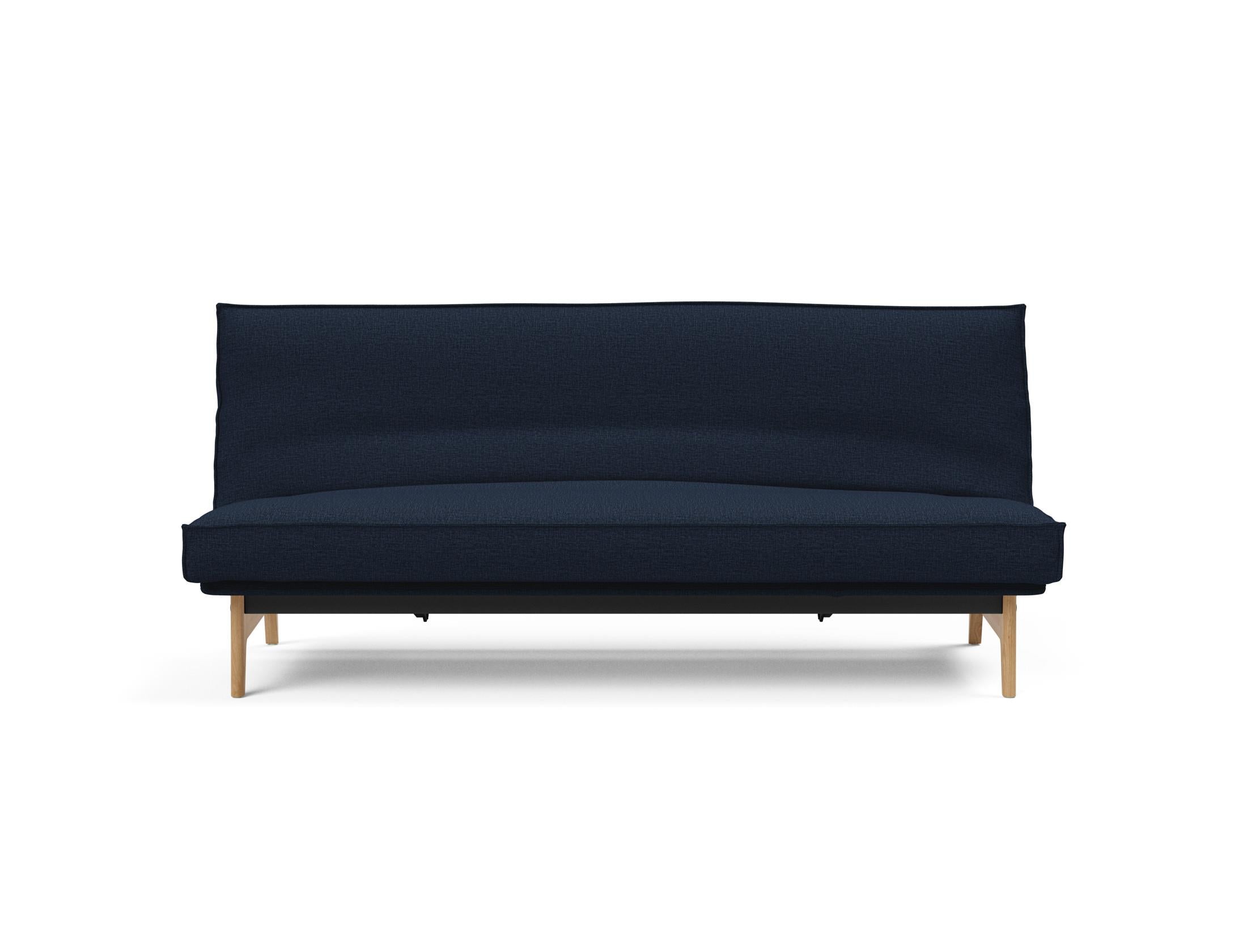 Elegantes Aslak 120 Bettsofa mit hochwertigem Sharp Plus Bezug und robustem Soft Spring Gestell für optimalen Komfort und modernes Wohndesign.