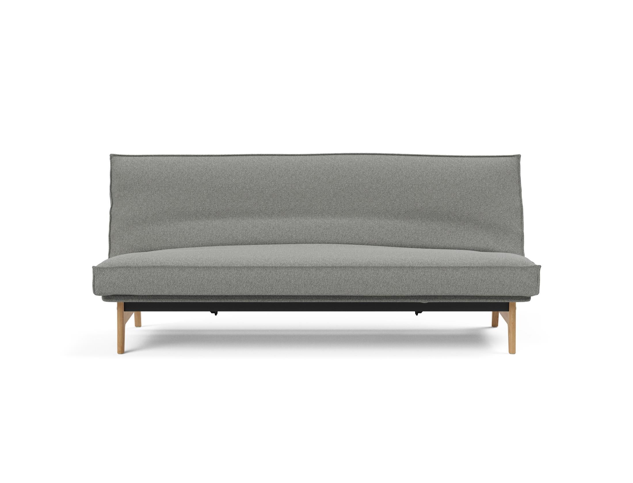 Elegantes Aslak 120 Bettsofa mit hochwertigem Sharp Plus Bezug und robustem Soft Spring Gestell, ideal für modernes Wohnen.
