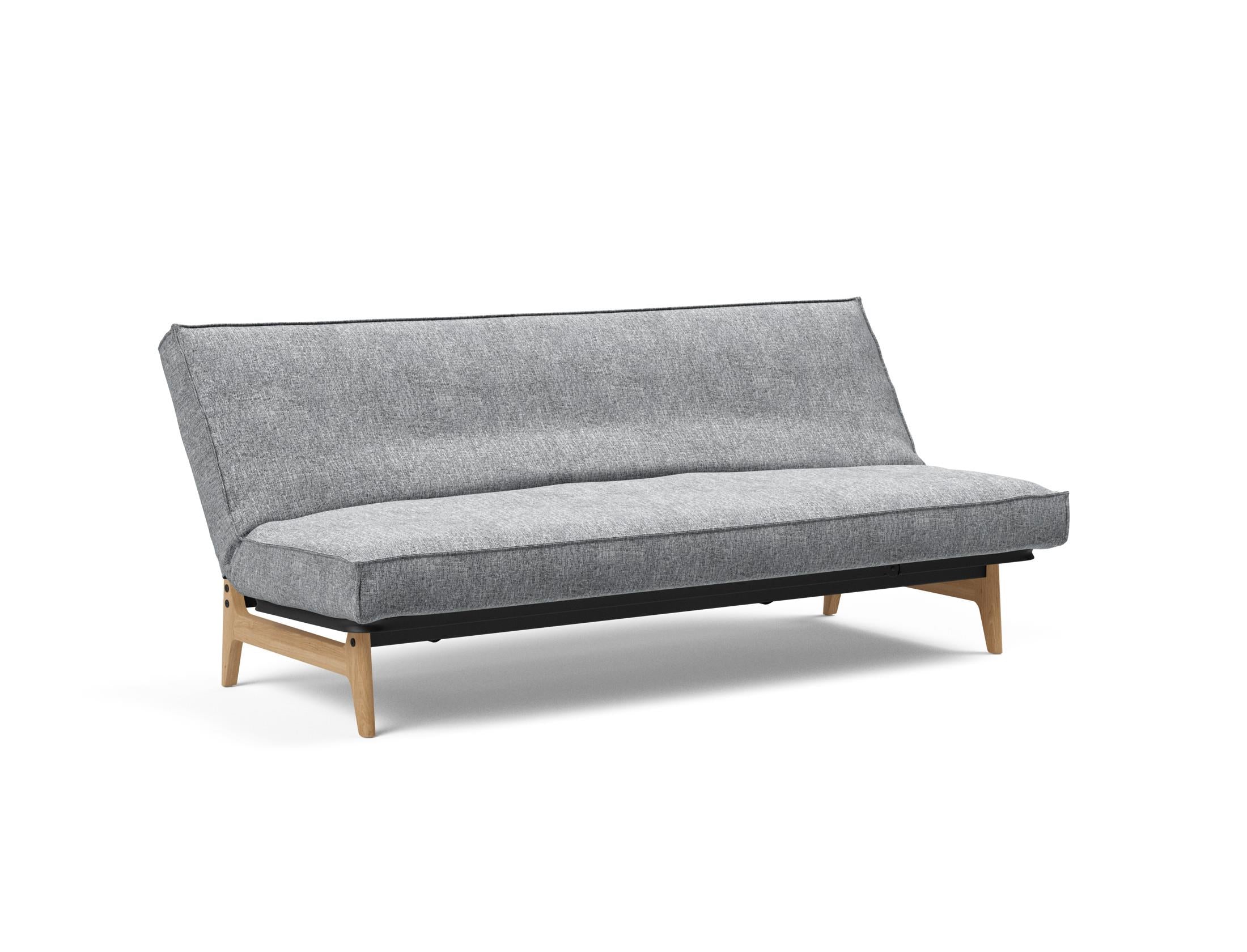 Entdecken Sie das Aslak 120 Bettsofa mit Soft Spring-Matratze – minimalistisches Design, herausragender Komfort und nachhaltige Qualität für jeden Raum.