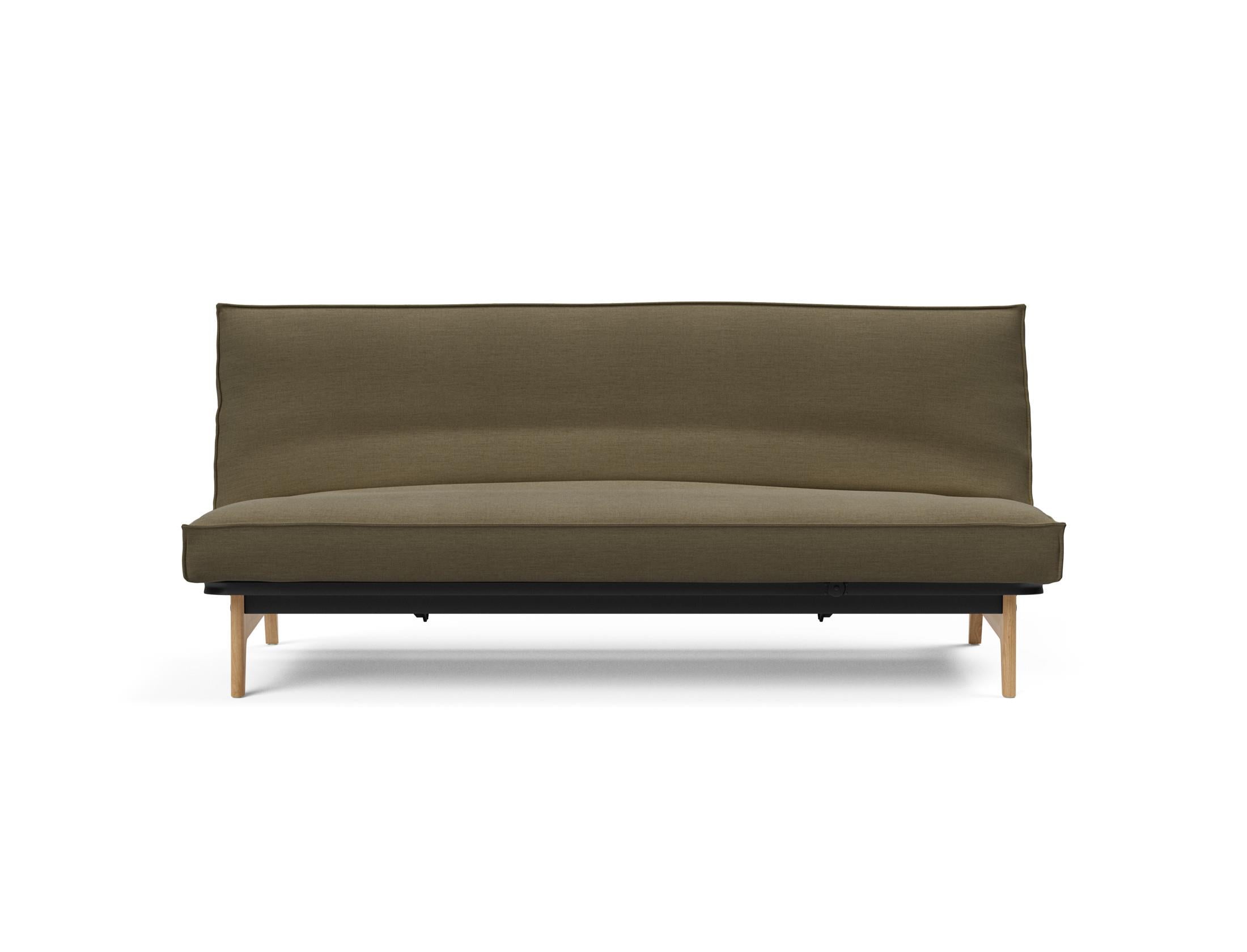 Stylisches Aslak 120 Bettsofa mit weichem Sharp Plus Bezug, ideal für gemütliche Abende und modernes Wohndesign.