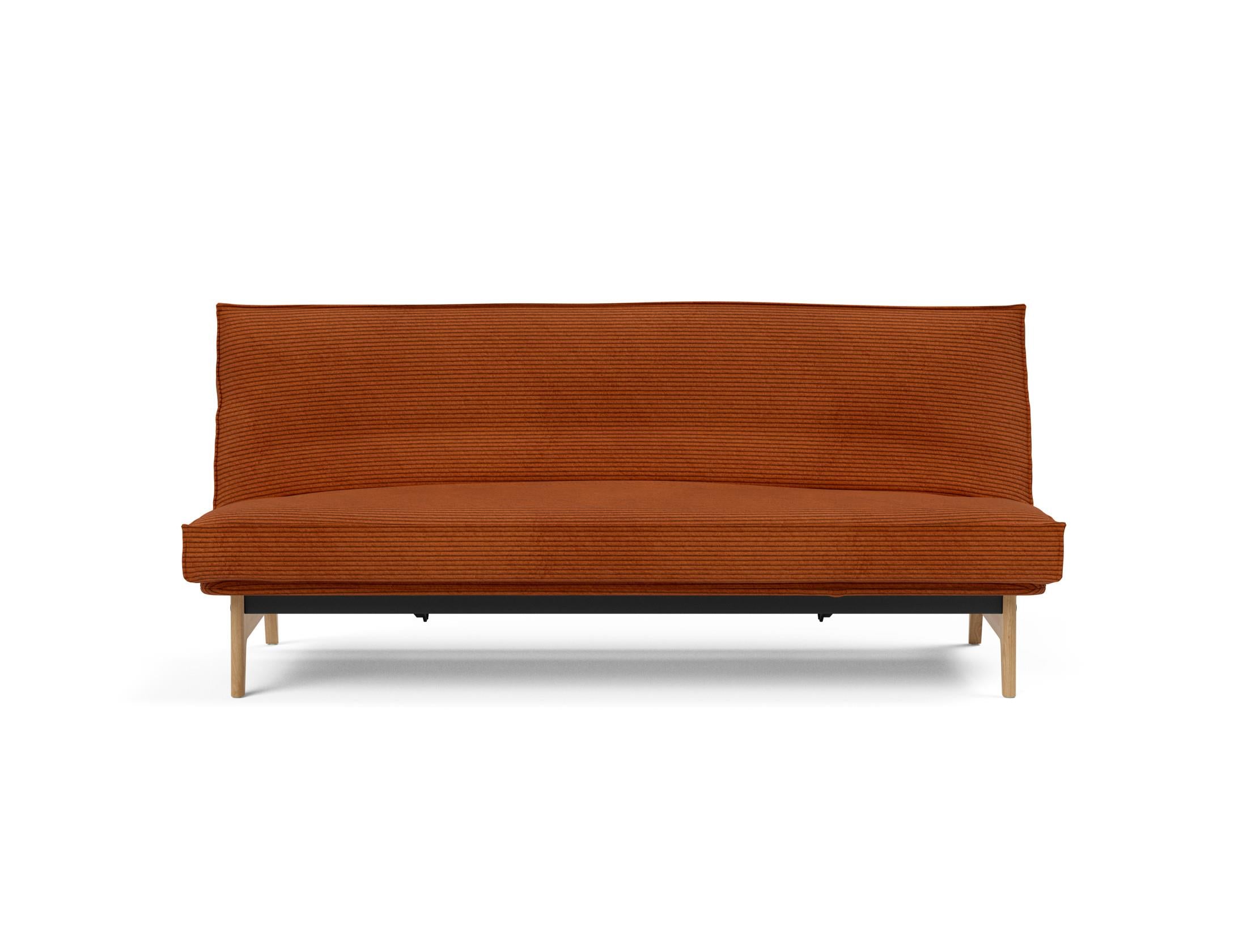 Modernes Aslak 120 Bettsofa mit elegantem Sharp Plus Bezug und strapazierfähigem Soft Spring Gestell für stilvolles Wohnen und hohen Sitzkomfort.