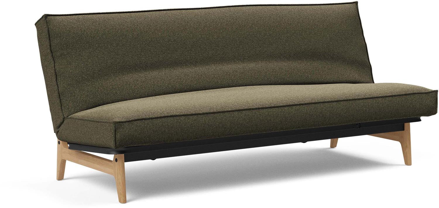 Erleben Sie das Aslak 120 Bettsofa Sharp Plus Cover Classic von Innovation Living – stilvoll, funktional und ideal für kleine Räume.