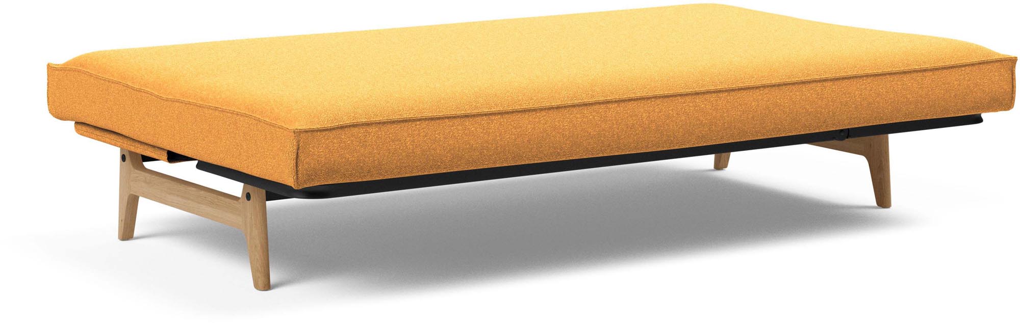 Erleben Sie das Aslak 120 Bettsofa mit Sharp Plus Cover von Innovation Living – stilvolles Design trifft auf vielseitige Funktionalität für Ihr Zuhause.