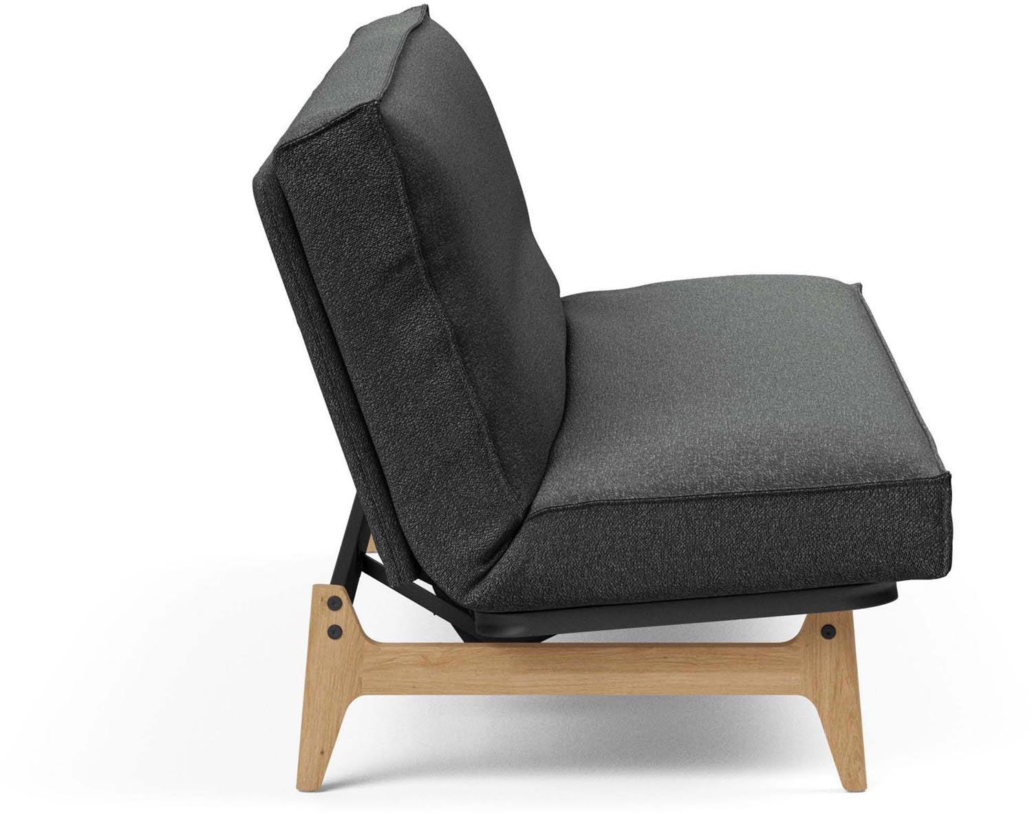 Aslak 120 Bettsofa Sharp Plus Cover: modernes Schlafsofa mit elegantem Design, perfekt für platzsparende Lösungen und vielseitige Wohnkonzepte.