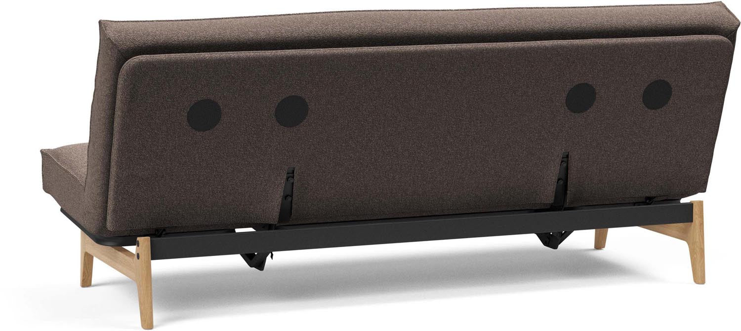 Aslak 120 Bettsofa Sharp Plus Cover: modernes Schlafsofa mit elegantem Design, perfekt für platzsparende Lösungen und vielseitige Wohnkonzepte.