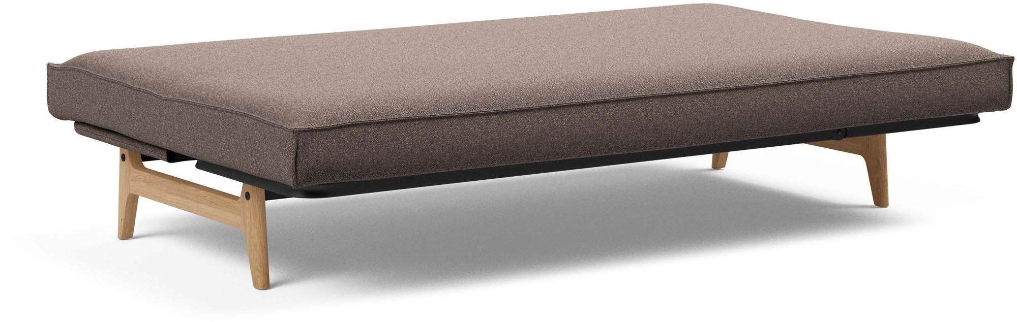 Aslak 120 Bettsofa mit Sharp Plus Cover: stilvolles Multifunktionssofa, ideal für Gäste und als elegantes Wohnmöbel in jedem Raum.
