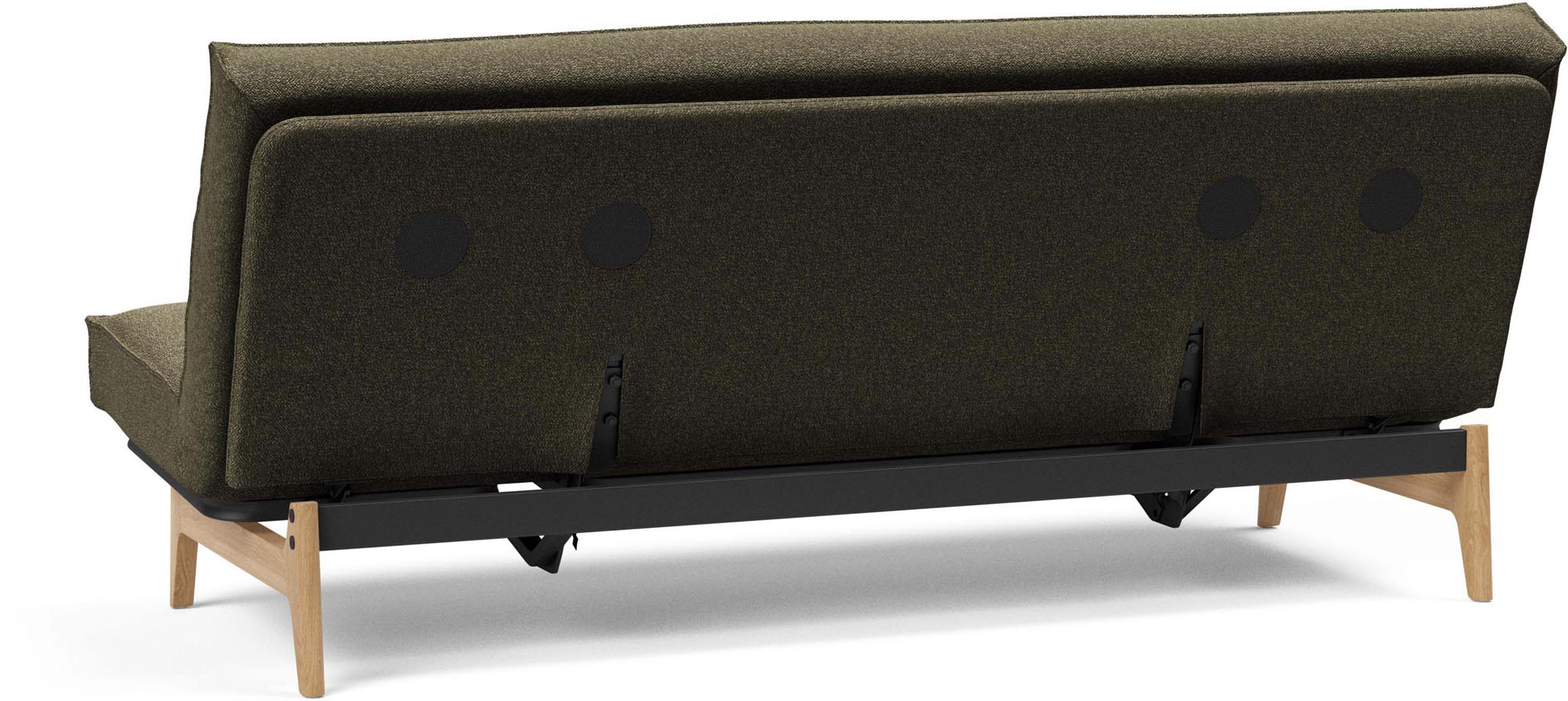 Aslak 120 Bettsofa Sharp Plus Cover: modernes Schlafsofa mit elegantem Design, perfekt für platzsparende Lösungen und vielseitige Wohnkonzepte.