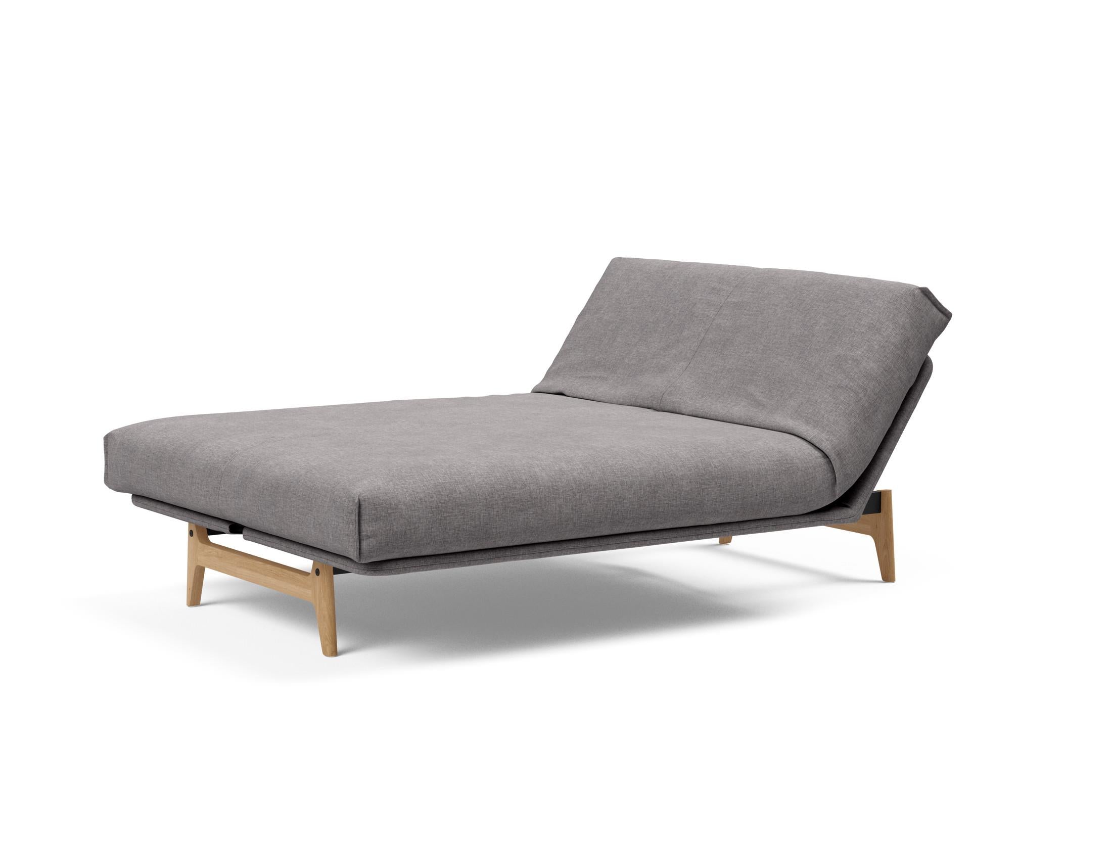 Entdecken Sie das Aslak 140 Bettsofa mit modernem Nordic Cover und bequemer Soft Spring Matratze – ideal für stilvolle Wohnräume.