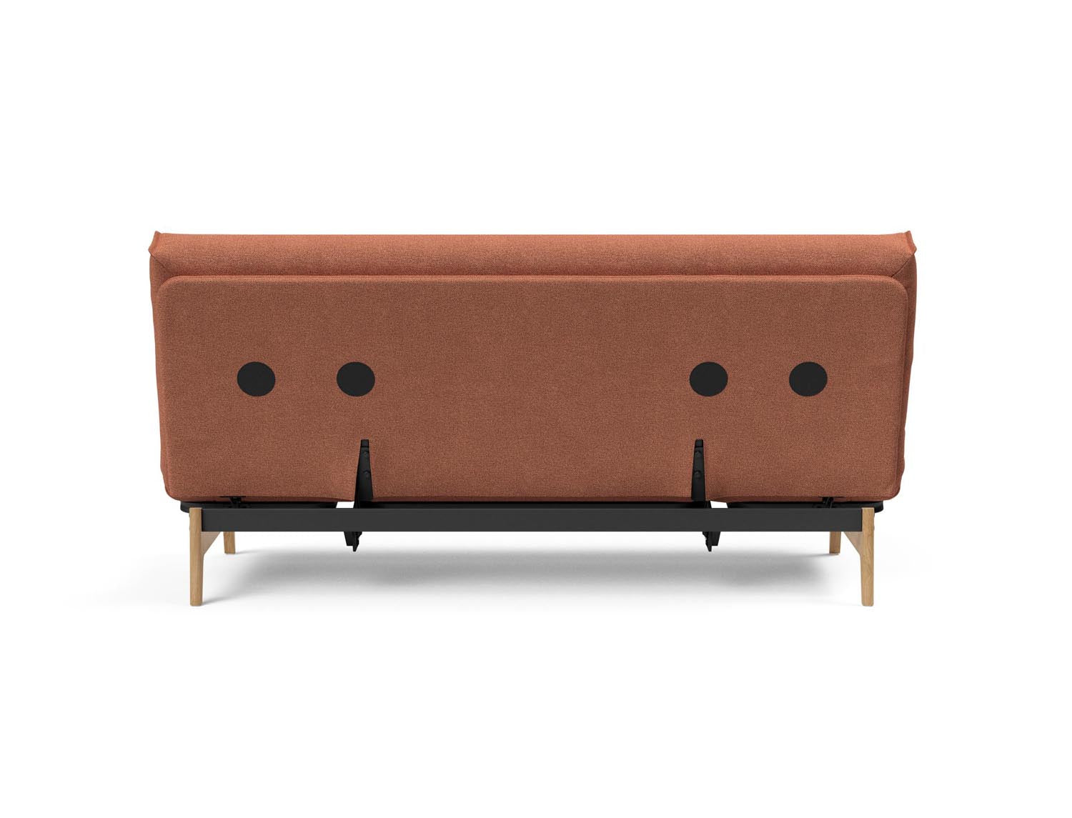 Erleben Sie das Aslak 140 Bettsofa von Innovation Living – modernes skandinavisches Design vereint mit optimalem Schlafkomfort und flexibler Nutzung.