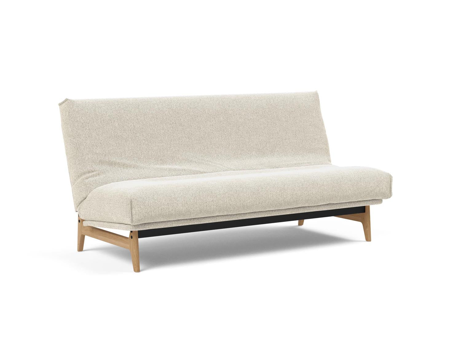 Entdecken Sie das Aslak 140 Bettsofa mit modernem Nordic Cover und bequemer Soft Spring Matratze – ideal für stilvolle Wohnräume.