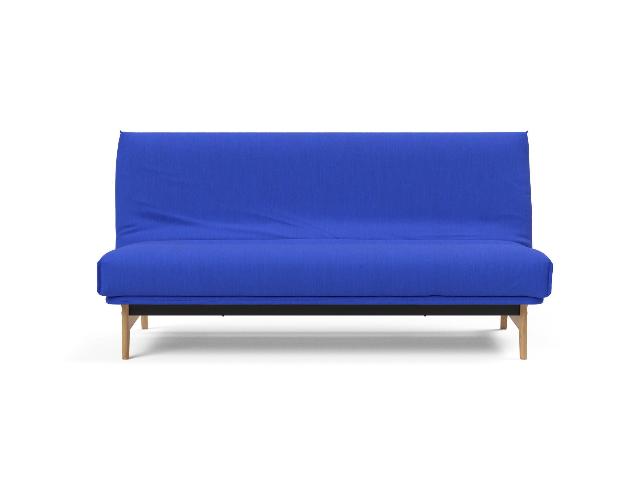 Modernes Aslak 140 Bettsofa mit elegantem Nordic Cover, perfekt für stilvolle Wohnräume und flexible Schlaflösungen.