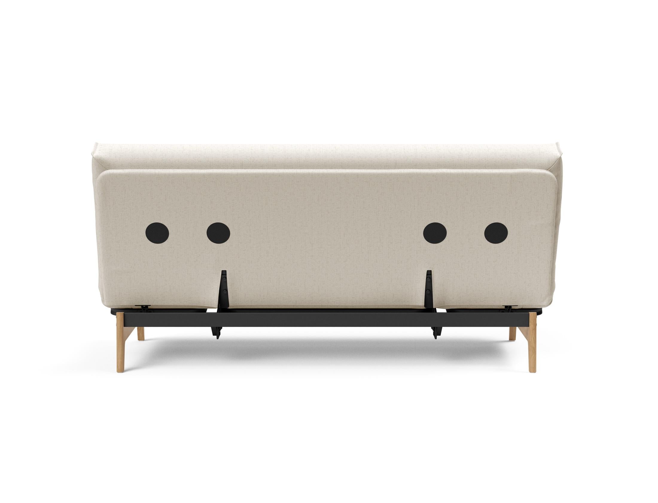 Erleben Sie das Aslak 140 Bettsofa Nordic Cover von Innovation Living – stilvolles skandinavisches Design, herausragender Komfort und flexible Nutzung für Ihr Zuhause.