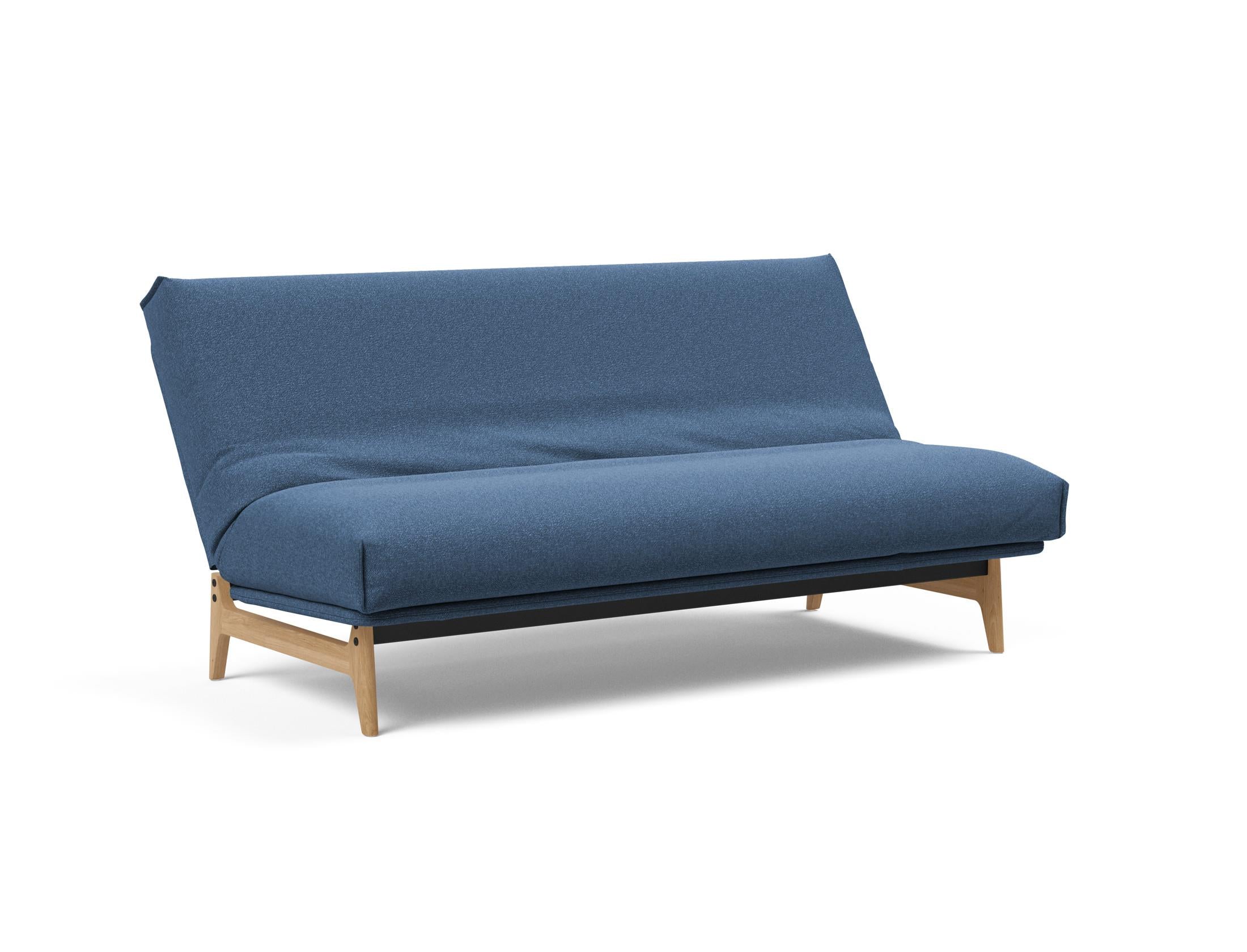 Erleben Sie das Aslak 140 Bettsofa mit elegantem Nordic Cover und luxuriöser Soft Spring Matratze – die perfekte Lösung für Komfort und Stil.