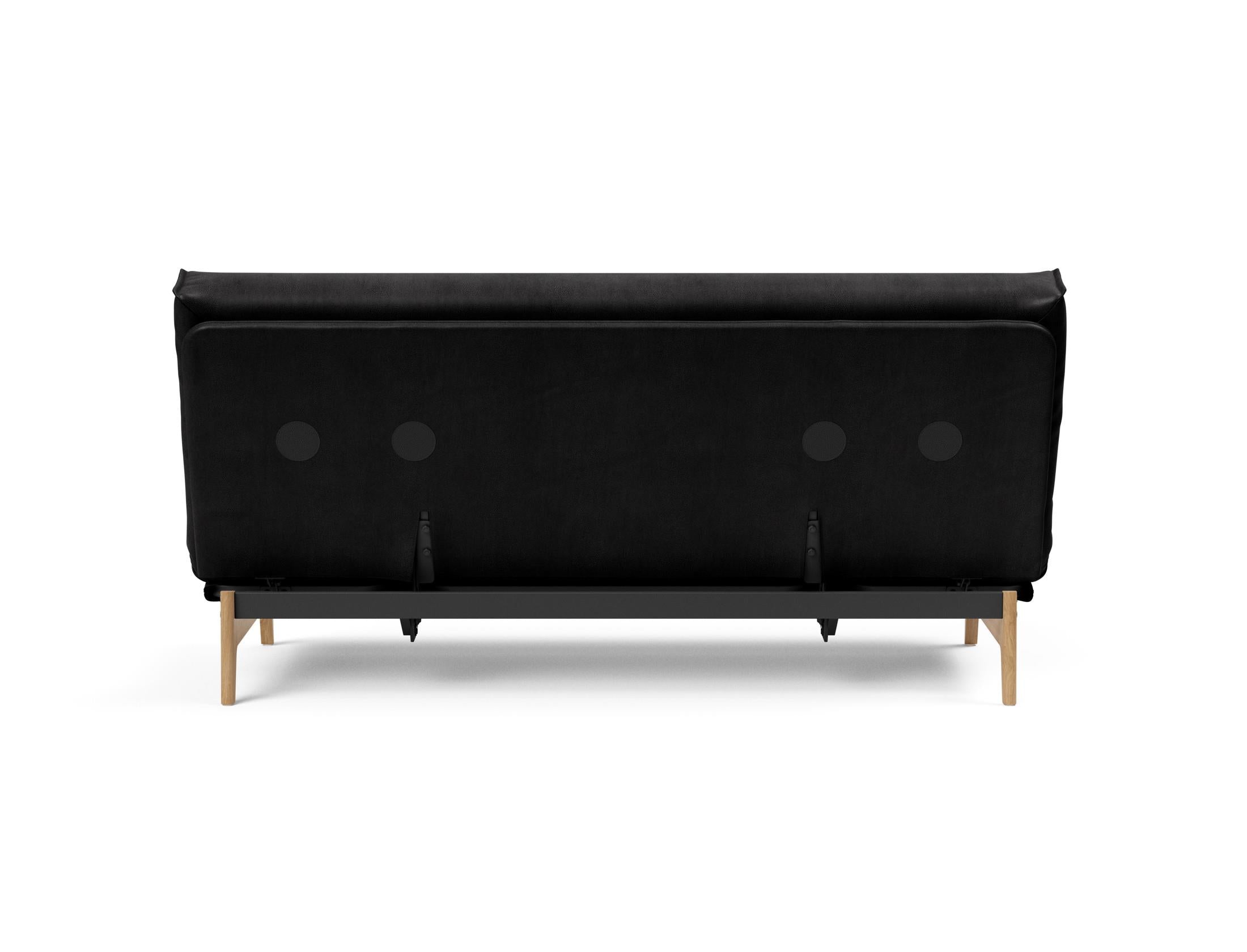 Erleben Sie das Aslak 140 Bettsofa mit elegantem Nordic Cover und luxuriöser Soft Spring Matratze – die perfekte Lösung für Komfort und Stil.