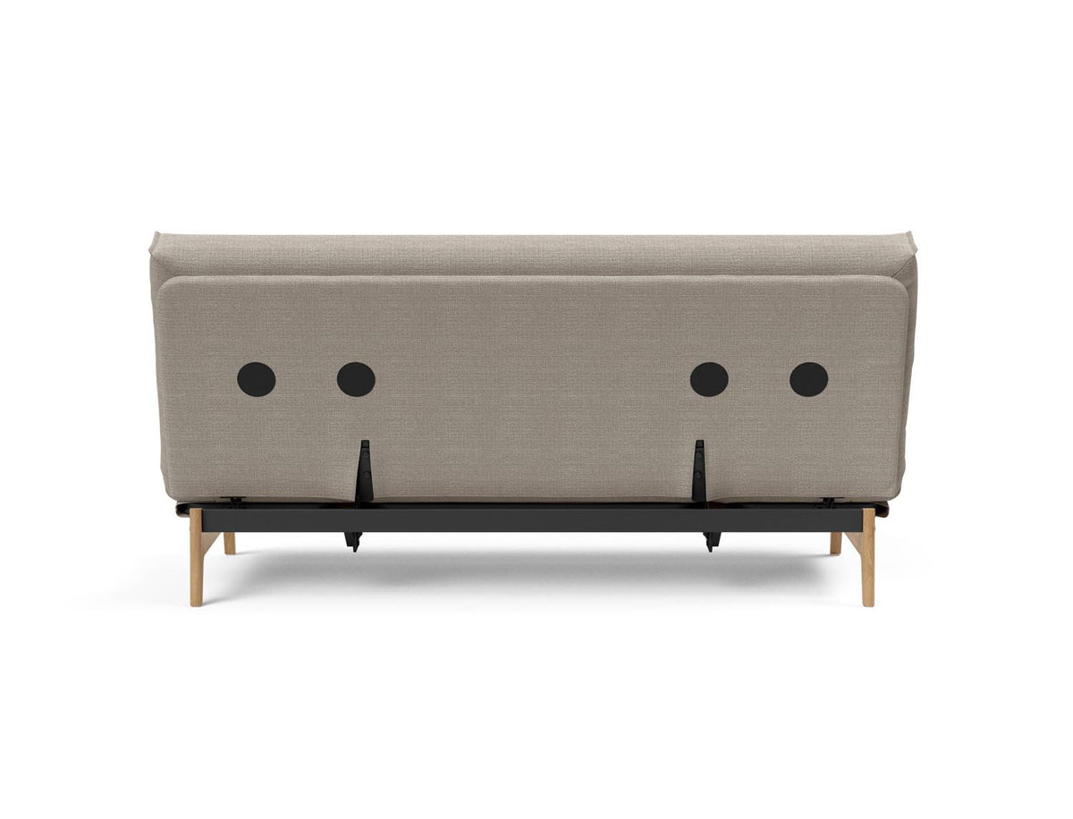 Aslak 140 Bettsofa Nordic Cover Soft Spring in 579 Kenya Gravel präsentiert im Onlineshop von KAQTU Design AG. Bettsofa ist von Innovation Living