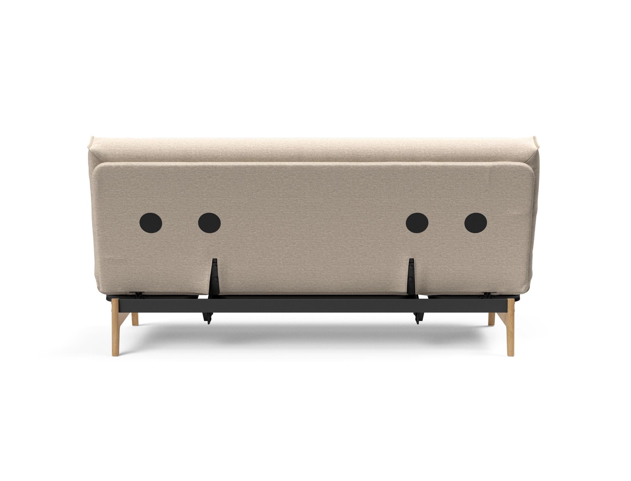 Erleben Sie das Aslak 140 Bettsofa Nordic Cover von Innovation Living – stilvolles skandinavisches Design, herausragender Komfort und flexible Nutzung für Ihr Zuhause.