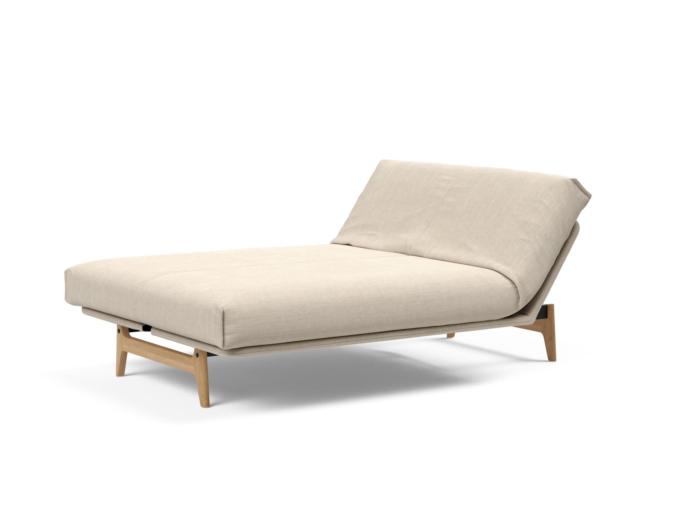 Erleben Sie das Aslak 140 Bettsofa Nordic Cover von Innovation Living – stilvolles skandinavisches Design, herausragender Komfort und flexible Nutzung für Ihr Zuhause.