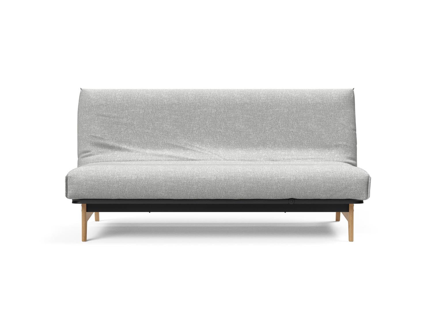 Elegantes Aslak 140 Bettsofa mit weichem Nordic Cover, ideal für gemütliche Wohnräume und als funktionales Schlafmöbel.