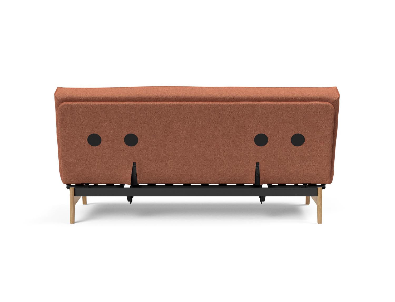 Entdecken Sie das Aslak 140 Bettsofa von Innovation Living: stilvolles Design, bequeme Soft Spring Matratze und elegantes Sharp Plus Cover für höchsten Schlafkomfort.