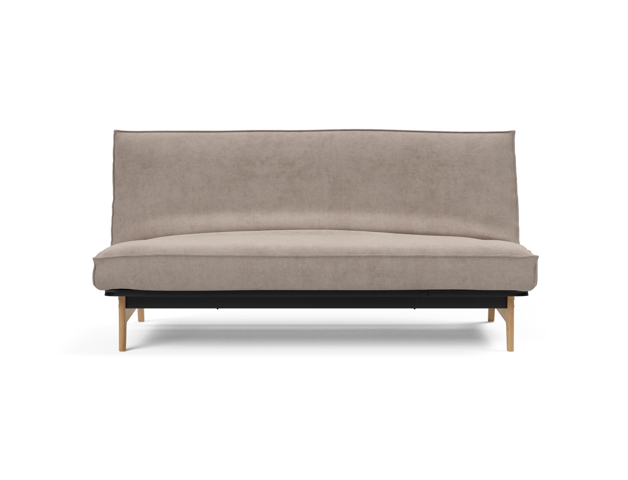 Erleben Sie das Aslak 140 Bettsofa von Innovation Living: modernes Design, hochwertige Soft Spring Matratze und edles Sharp Plus Cover für optimalen Komfort.