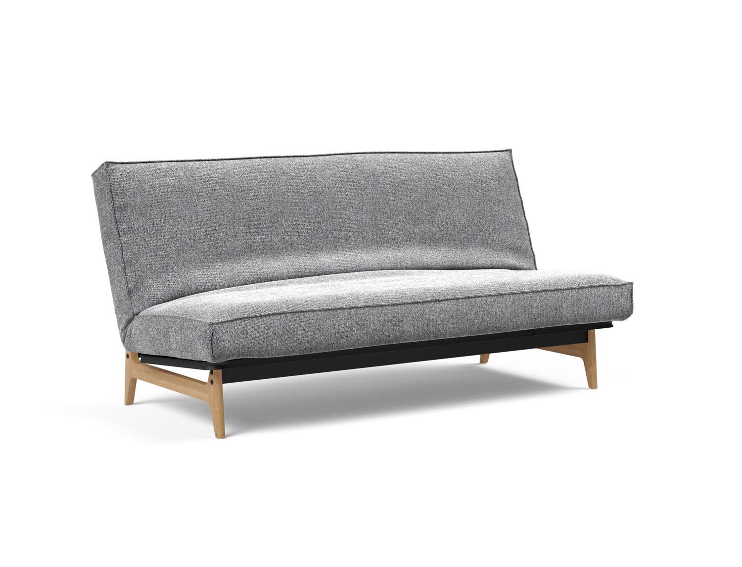 Entdecken Sie das Aslak 140 Bettsofa von Innovation Living: stilvolles Design, bequeme Soft Spring Matratze und elegantes Sharp Plus Cover für höchsten Schlafkomfort.