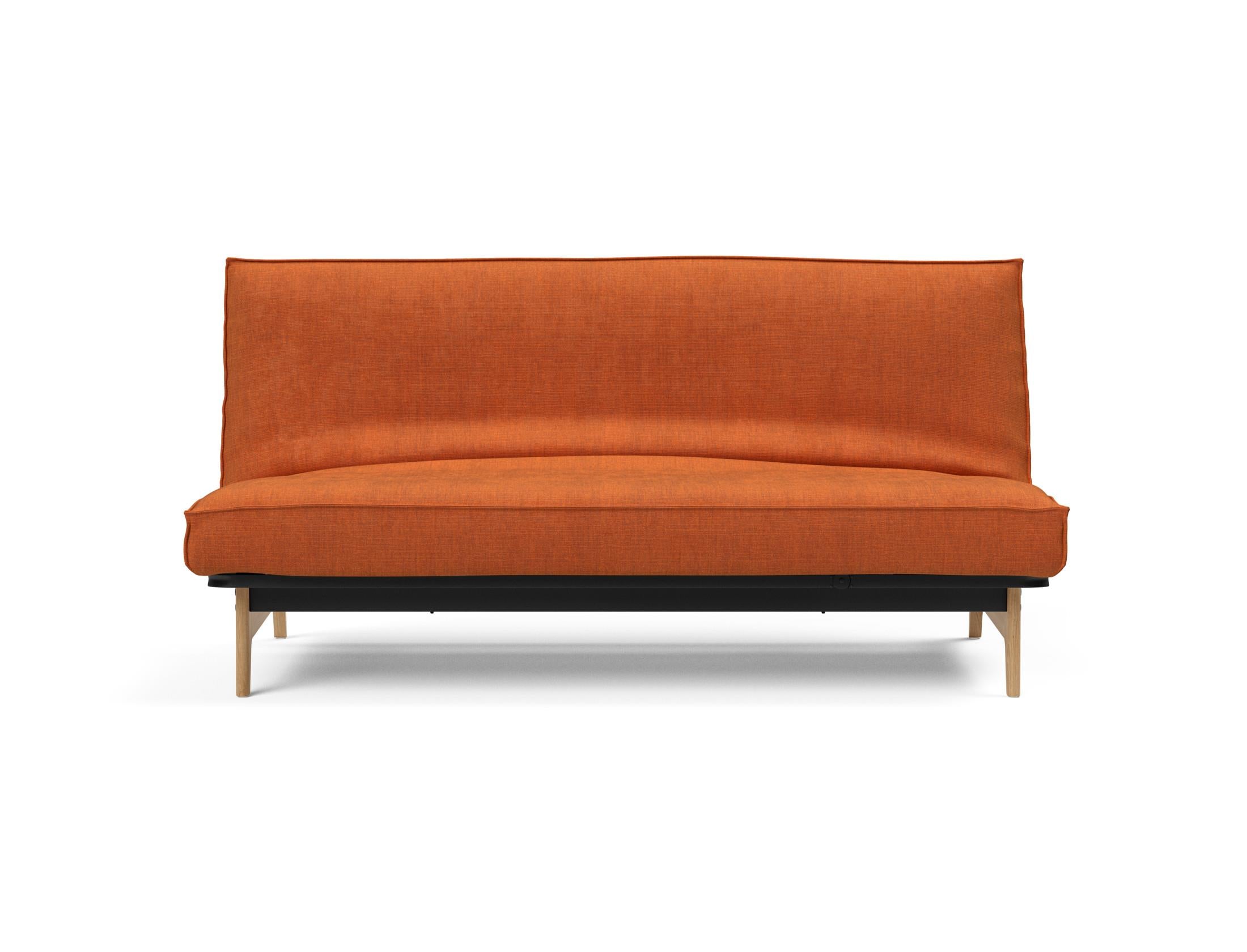 Erleben Sie das Aslak 140 Bettsofa von Innovation Living: modernes Design, hochwertige Soft Spring Matratze und edles Sharp Plus Cover für optimalen Komfort.