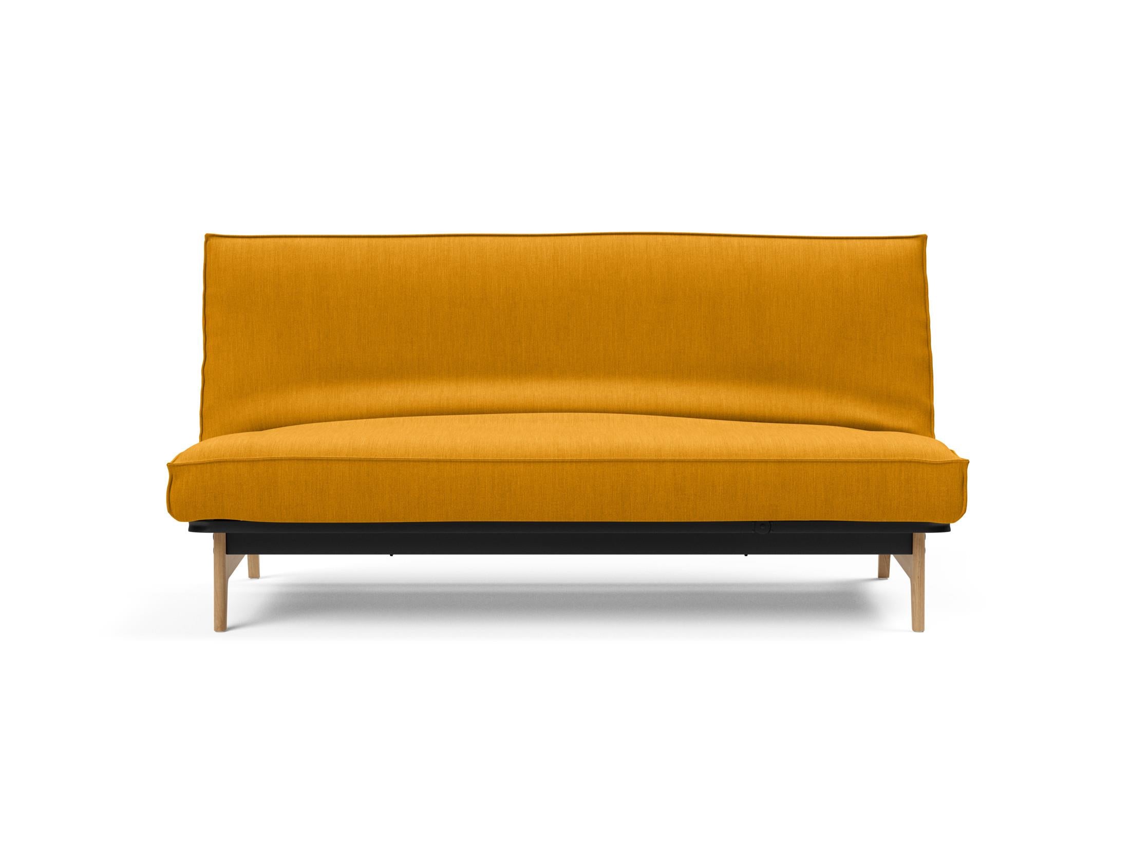 Erleben Sie das Aslak 140 Bettsofa von Innovation Living: modernes Design, hochwertige Soft Spring Matratze und edles Sharp Plus Cover für optimalen Komfort.