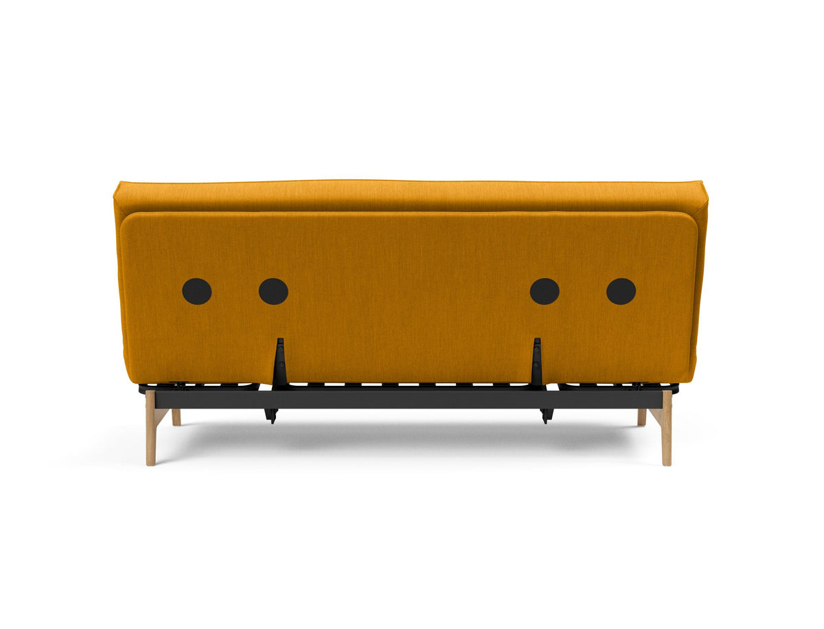 Aslak 140 Bettsofa Sharp Plus Cover Soft Spring in 507 Elegance Burned Curry präsentiert im Onlineshop von KAQTU Design AG. Bettsofa ist von Innovation Living