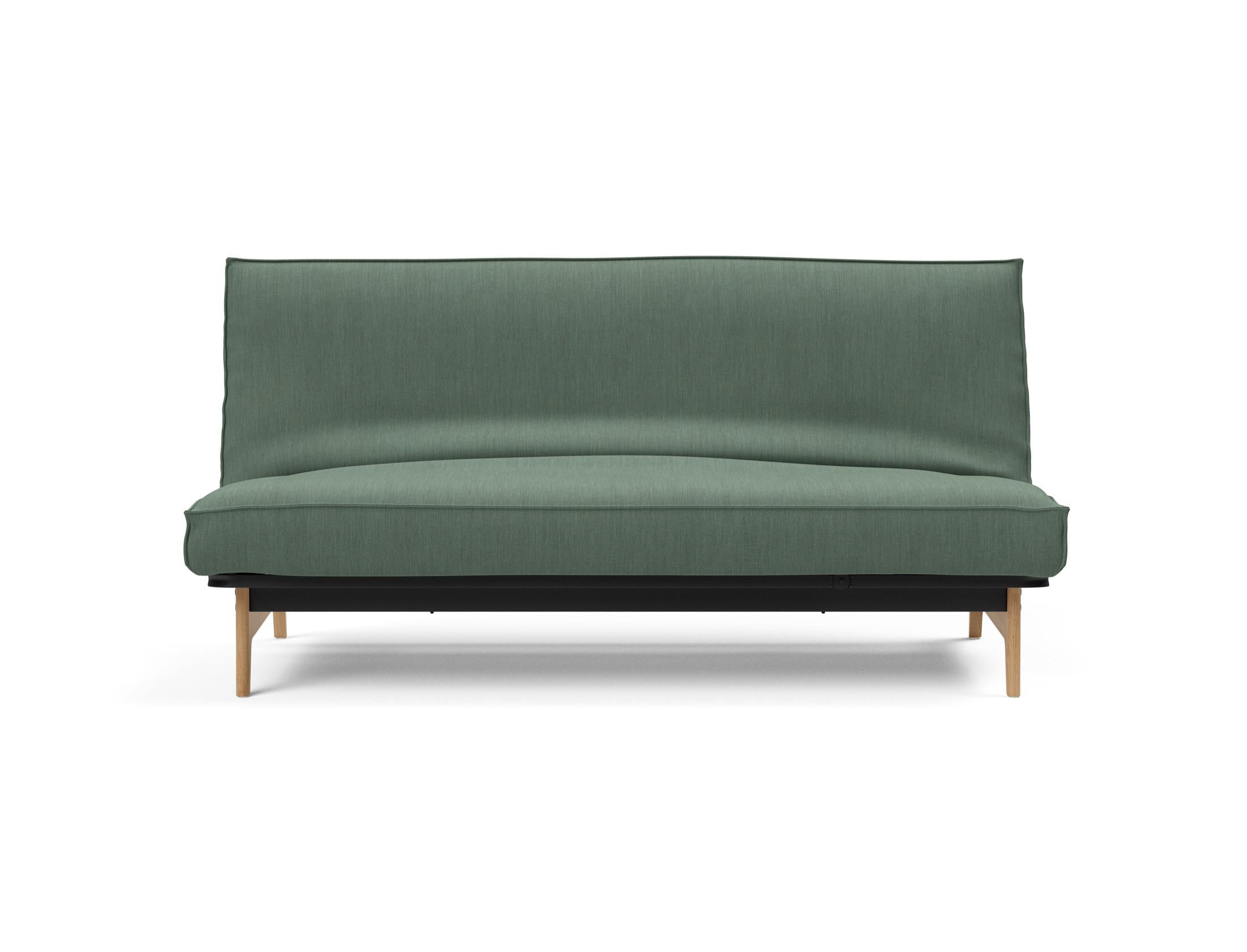 Erleben Sie das Aslak 140 Bettsofa von Innovation Living: modernes Design, hochwertige Soft Spring Matratze und edles Sharp Plus Cover für optimalen Komfort.