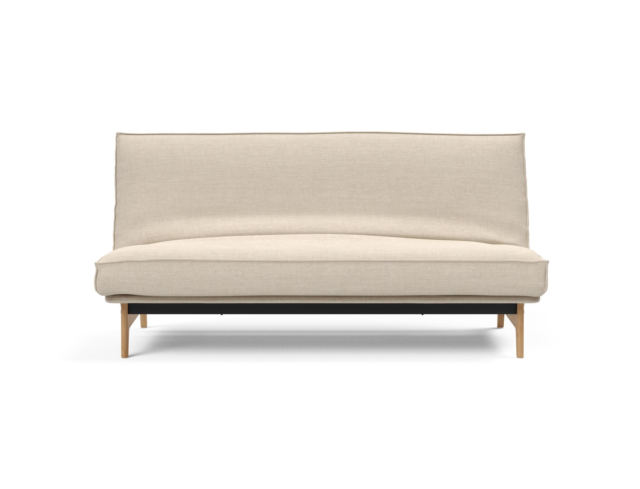 Stylisches Aslak 140 Bettsofa von Innovation Living, mit hochwertigem Sharp Plus Bezug und bequemen Soft Spring Gestell für optimalen Komfort.