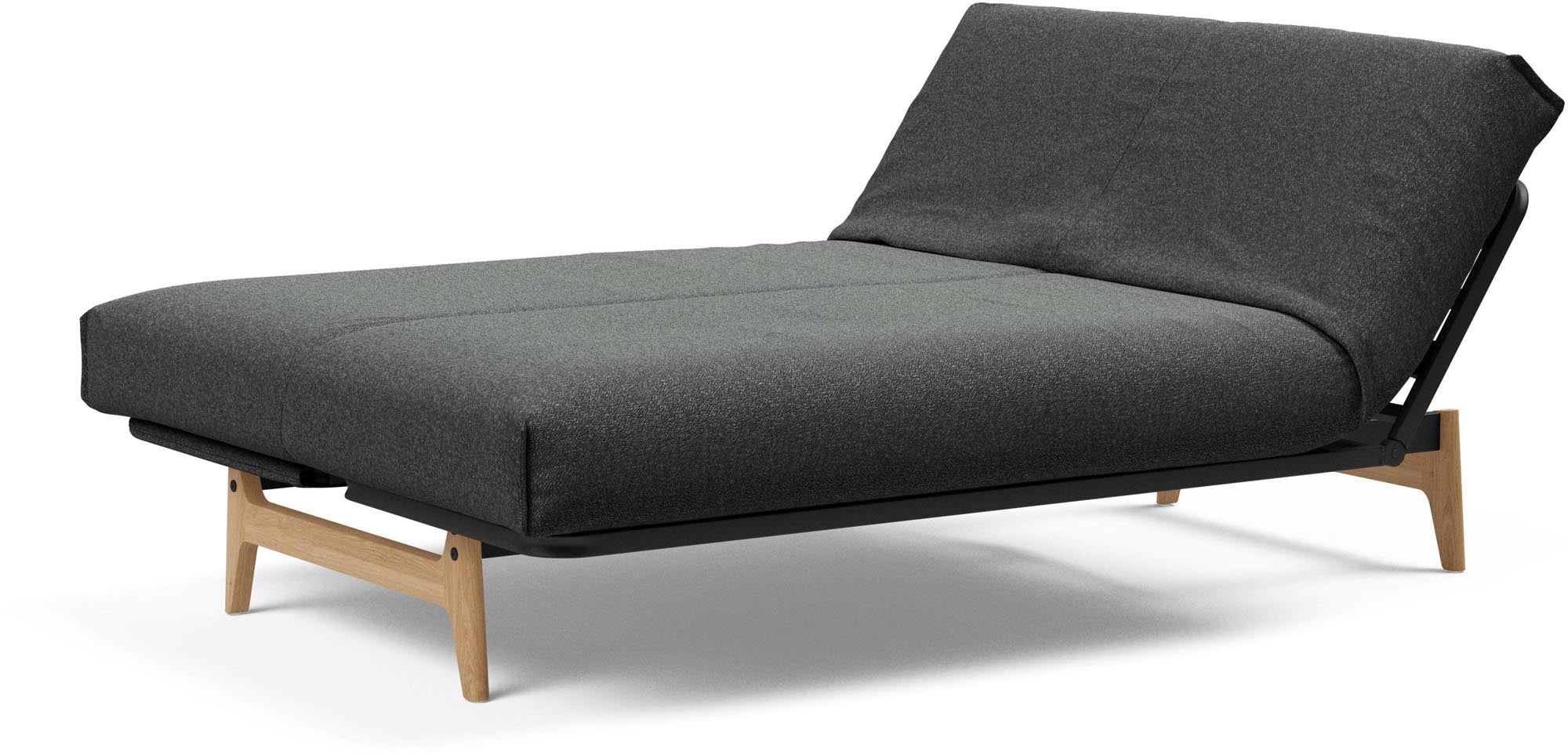 Erleben Sie das Aslak 140 Bettsofa Nordic Cover Classic – skandinavisches Design trifft auf Komfort und vielseitige Matratzenoptionen.