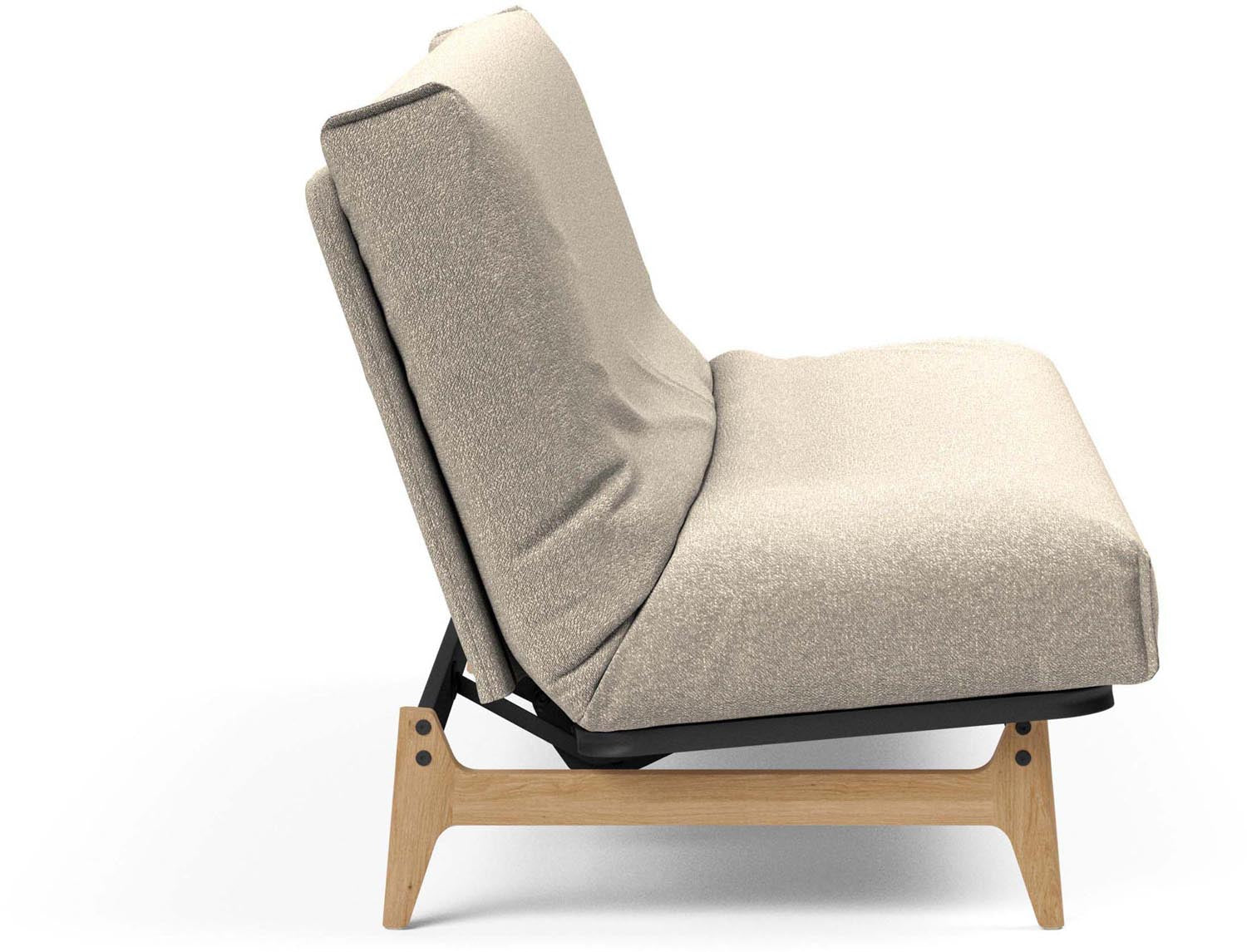 Erleben Sie das Aslak 140 Bettsofa Nordic Cover Classic von Innovation Living – modernes Design trifft auf vielseitige Nutzung für jeden Raum.