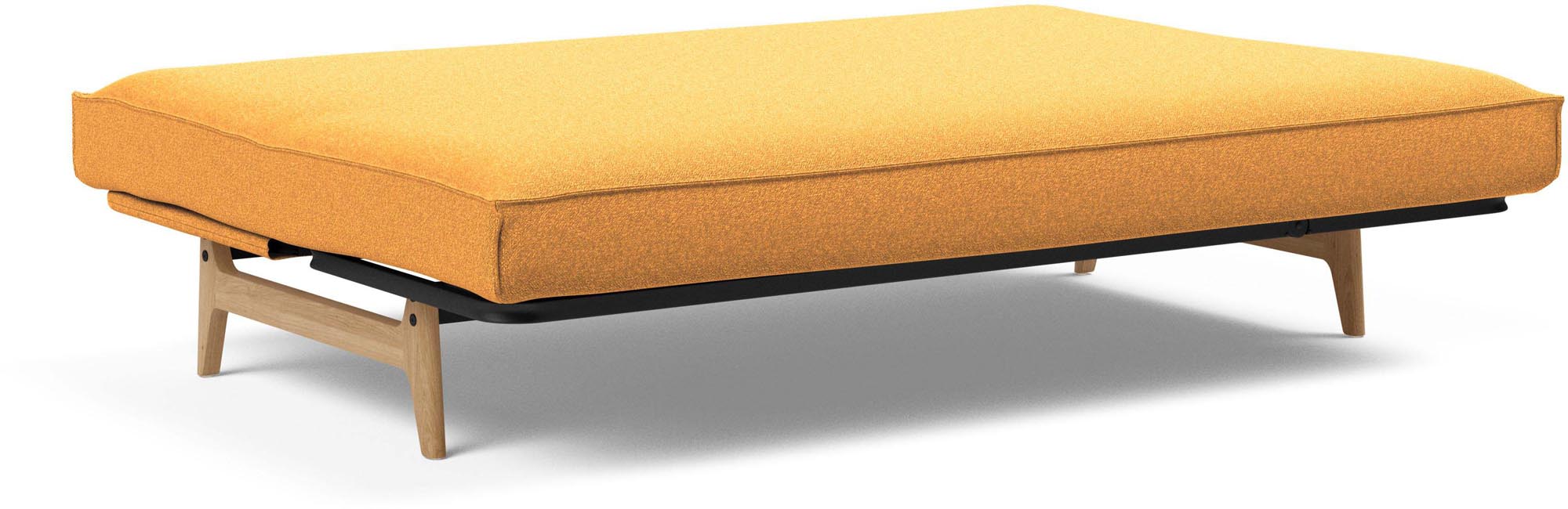 Erleben Sie das Aslak 140 Bettsofa mit Sharp Plus Cover von Innovation Living – eine harmonische Verbindung aus modernem Design und erstklassigem Schlafkomfort.