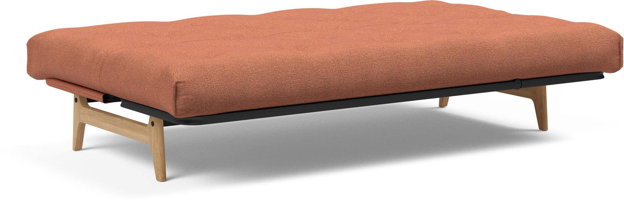 Erleben Sie das Aslak 120 Bettsofa Nordic von Innovation Living – eine stilvolle Kombination aus skandinavischem Design, Komfort und Funktionalität.
