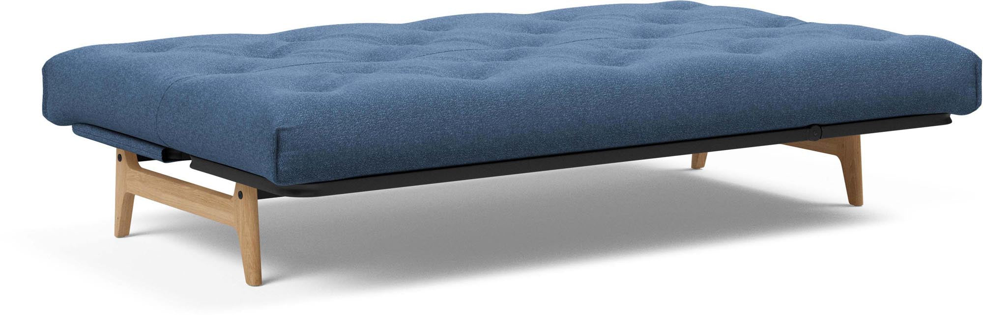 Erleben Sie das Aslak 120 Bettsofa Nordic von Innovation Living – eine stilvolle Kombination aus skandinavischem Design, Komfort und Funktionalität.