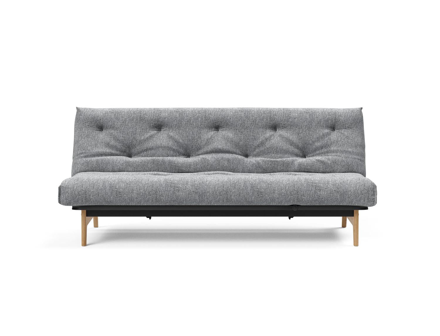 Entdecken Sie das Aslak 120 Bettsofa Nordic von Innovation Living: minimalistisches Design, Soft Spring-Matratze, nachhaltig und komfortabel.