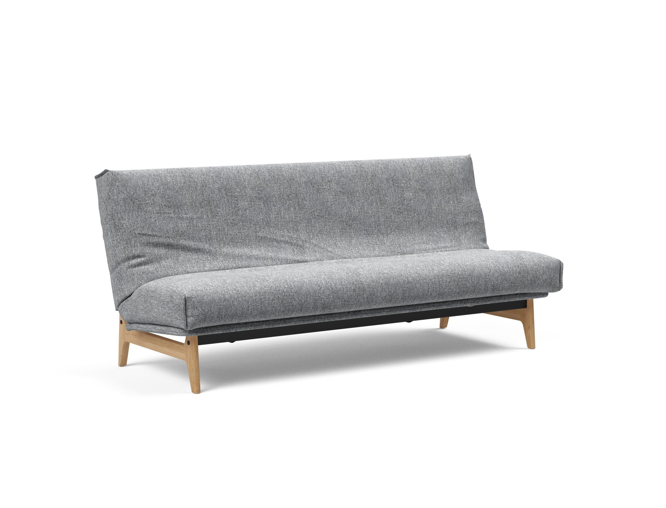 Erleben Sie das Aslak 120 Bettsofa Nordic Cover: skandinavische Eleganz, herausragender Komfort mit Soft Spring-Matratze und umweltfreundlicher Langlebigkeit.