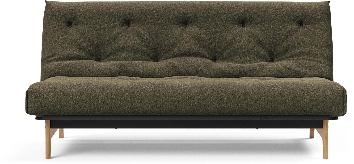 Das Aslak 140 Bettsofa Nordic von Innovation Living: skandinavisches Design, Komfort, Funktionalität, individuell anpassbare Matratzen.