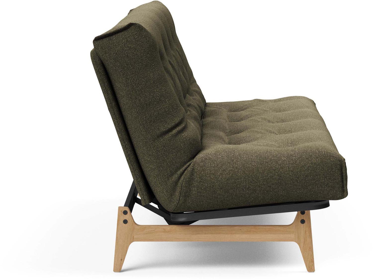 Erleben Sie das Aslak 140 Bettsofa Nordic Classic: skandinavische Eleganz, herausragender Komfort und individuelle Matratzenoptionen für jeden Bedarf.