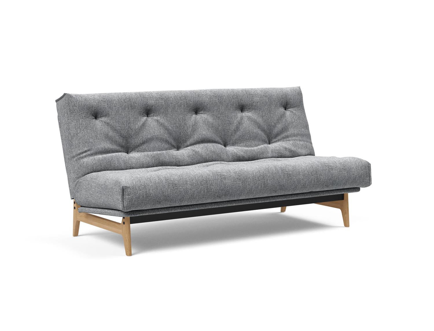 Erleben Sie das Aslak 140 Bettsofa Nordic von Innovation Living – ein elegantes, umweltfreundliches Schlafsofa, das Komfort und Funktionalität vereint!