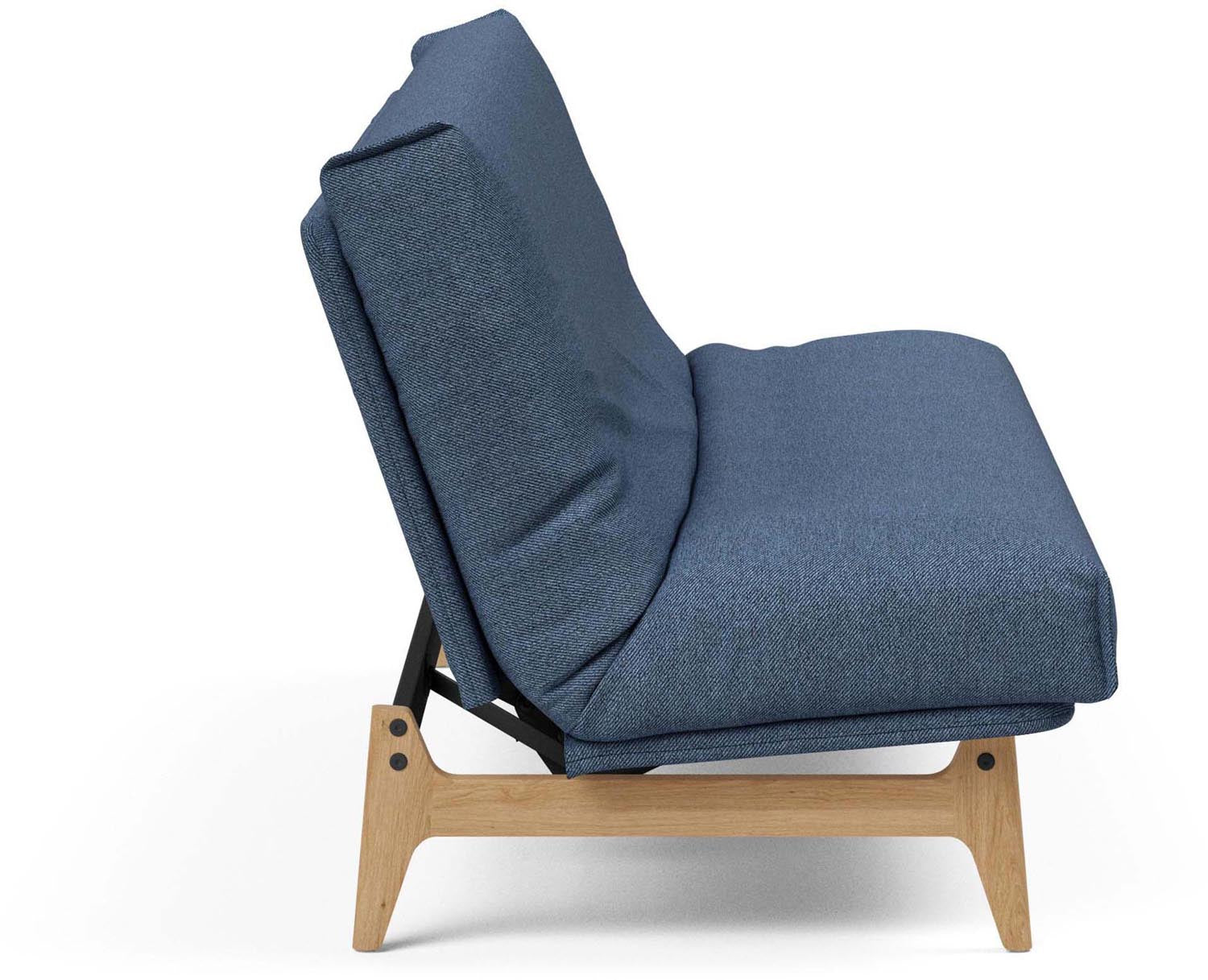 Erleben Sie das Aslak 120 Bettsofa mit Nordic Cover von Innovation Living – modern, funktional und ideal für kleine Räume und Übernachtungen.