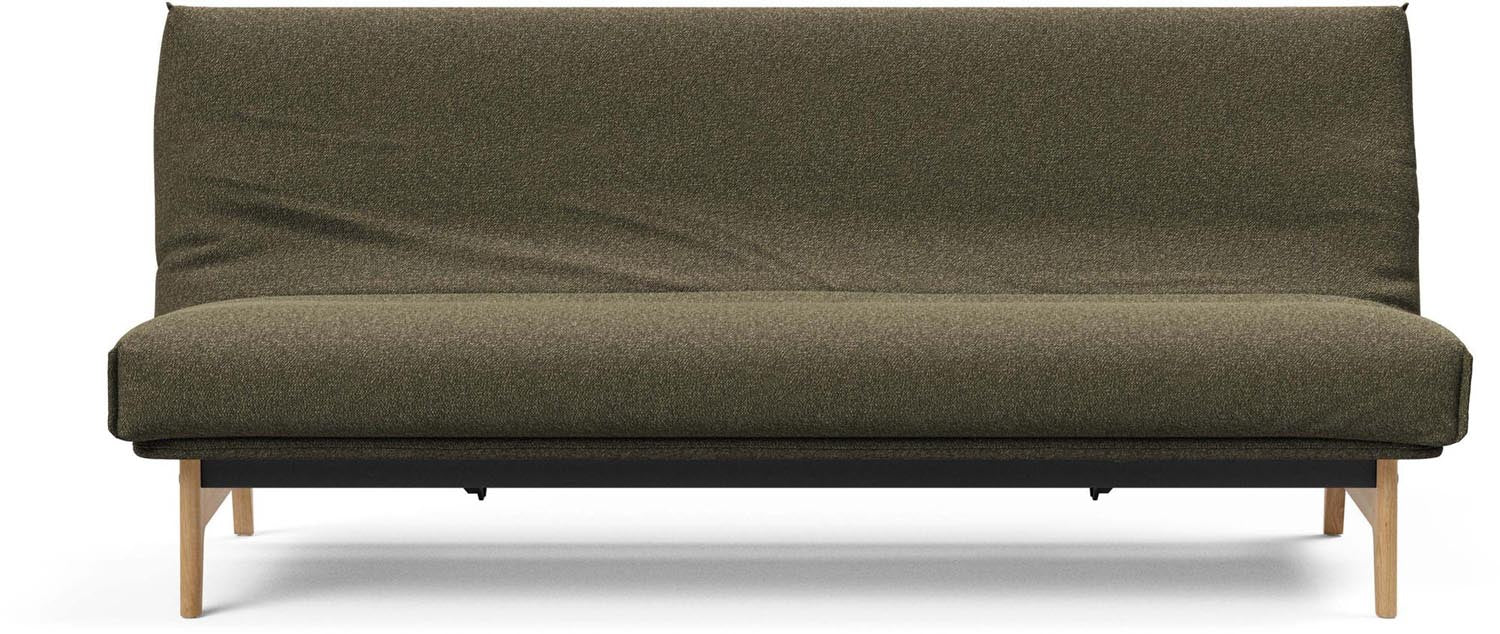 Erleben Sie das Aslak 120 Bettsofa mit Nordic Cover von Innovation Living – modern, funktional und ideal für kleine Räume und Übernachtungen.