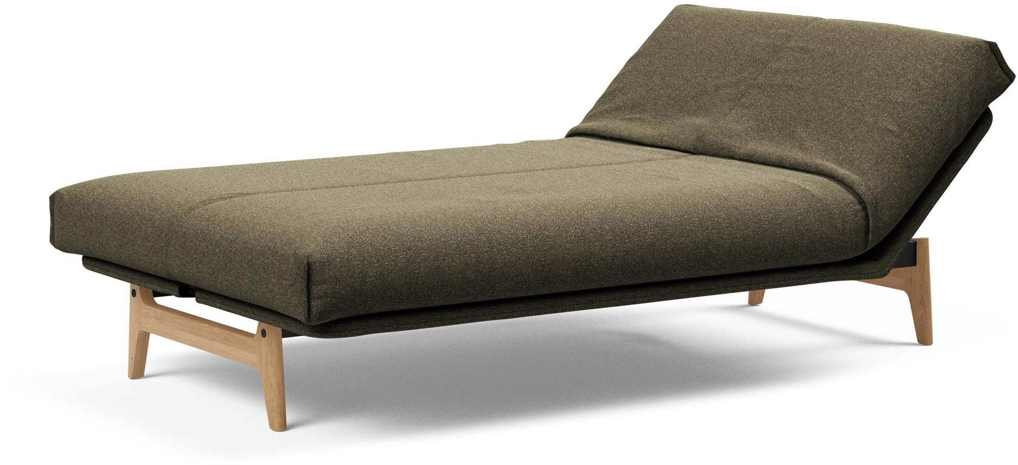 Erleben Sie das Aslak 120 Bettsofa mit Nordic Cover von Innovation Living – modern, funktional und ideal für kleine Räume und Übernachtungen.
