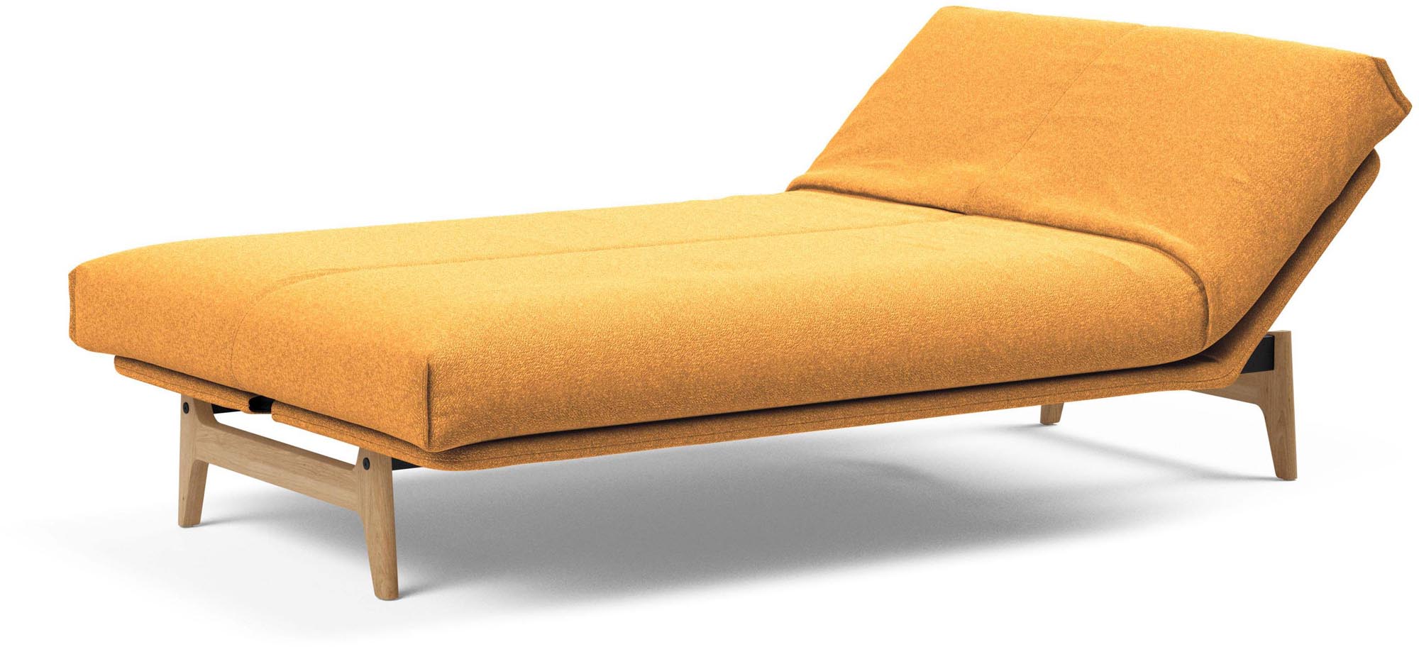 Erleben Sie das Aslak 120 Bettsofa mit Nordic Cover von Innovation Living – modern, funktional und ideal für kleine Räume und Übernachtungen.
