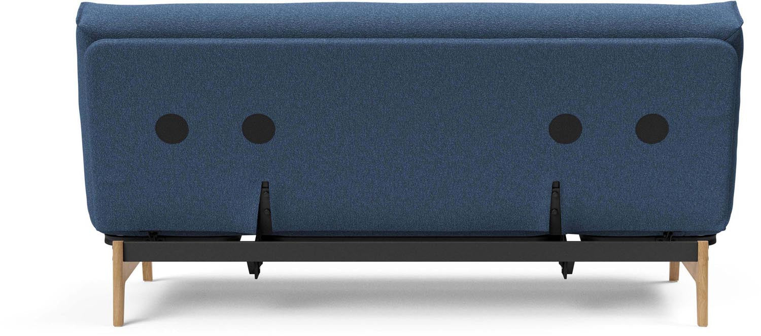 Entdecken Sie das Aslak 140 Bettsofa Nordic Spring von Innovation Living – stilvolles Design trifft auf praktischen Schlafkomfort für Ihr Zuhause.