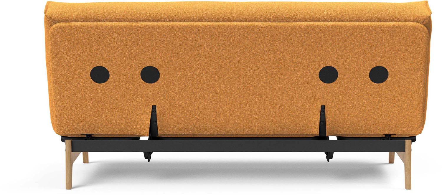 Entdecken Sie das Aslak 140 Bettsofa von Innovation Living – stilvolles Nordic Design und hochwertiger Latex für erholsame Nächte.