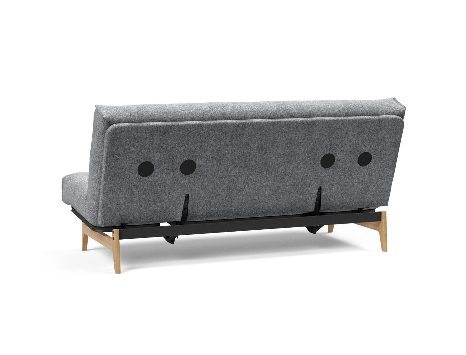 Entdecken Sie das Aslak 140 Bettsofa von Innovation Living – stilvolles Nordic Design und hochwertiger Latex für erholsame Nächte.