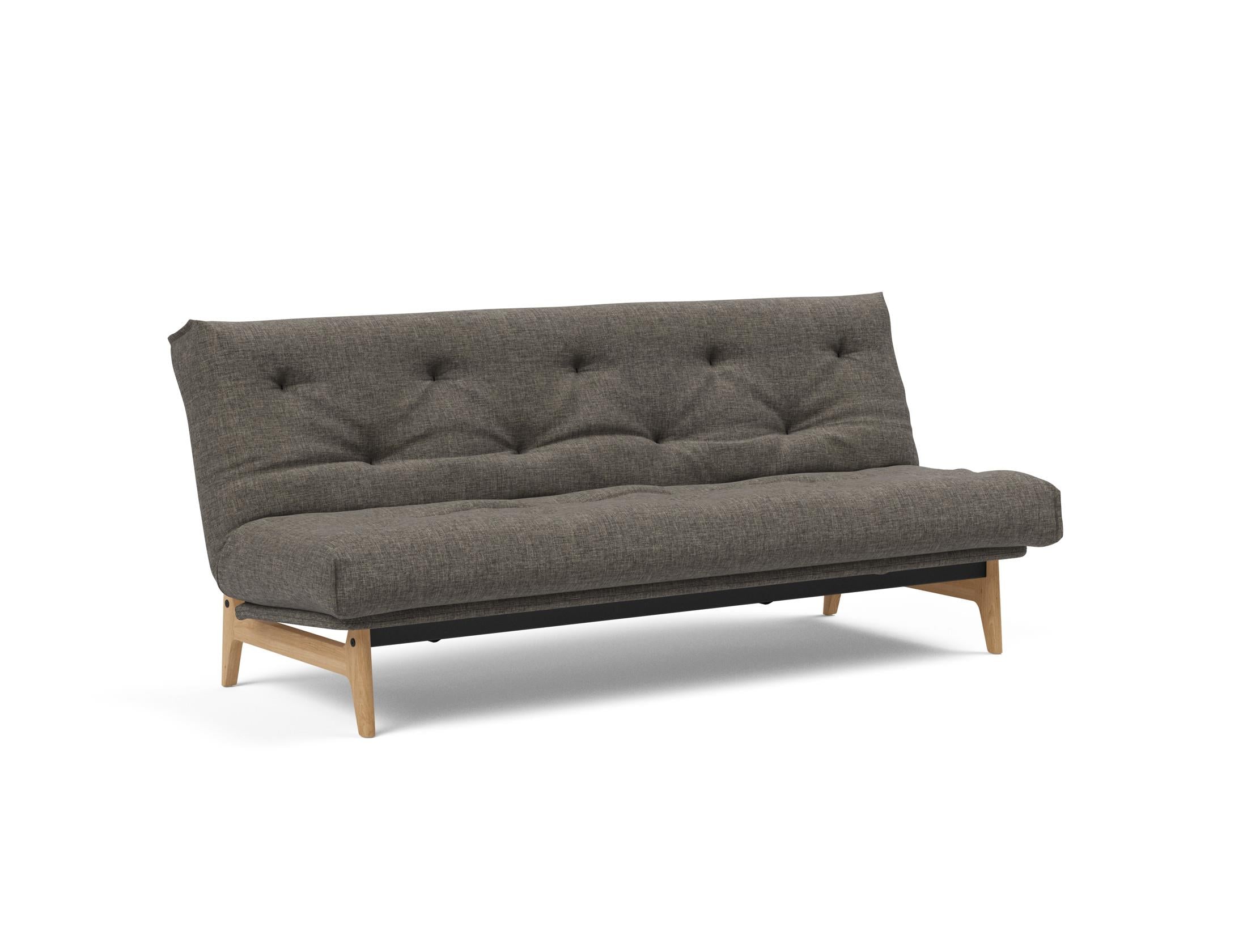 Entdecken Sie das Aslak 120 Bettsofa Nordic Soft Spring von Innovation Living – stilvolles Design trifft auf praktischen Komfort für Ihr Zuhause.